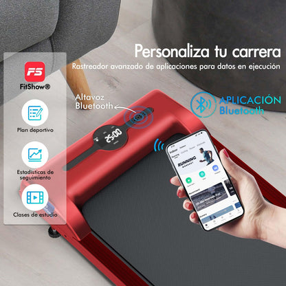 Laufband Walking Pad Klappbar 2,2 PS - Bluetooth LED bis 120kg