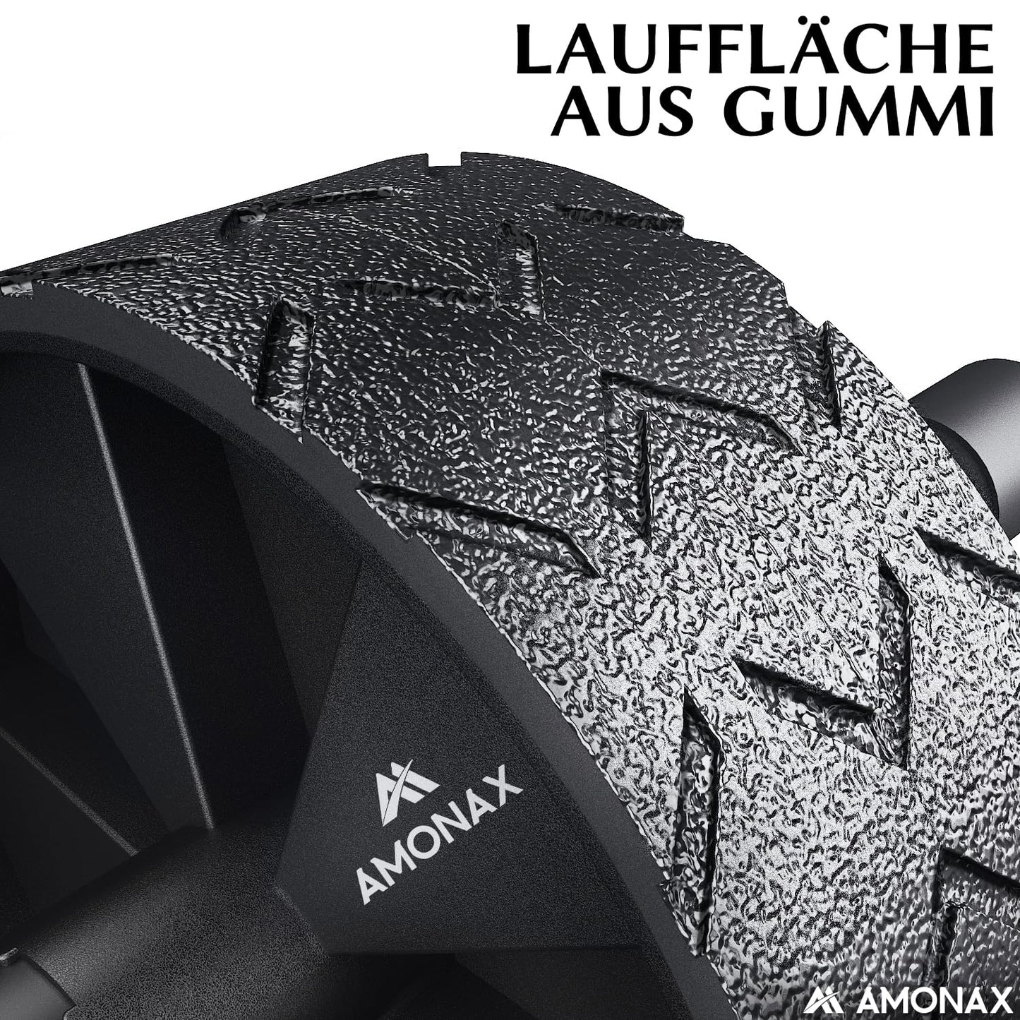 Bauchmuskeltrainer AB Roller 2-in-1 mit Kniematte - bis 150kg