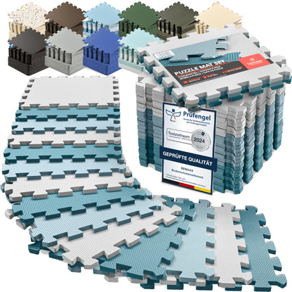 Bodenschutzmatten Puzzlematten 18 Teile - EVA Schutzmatte 1,67m²