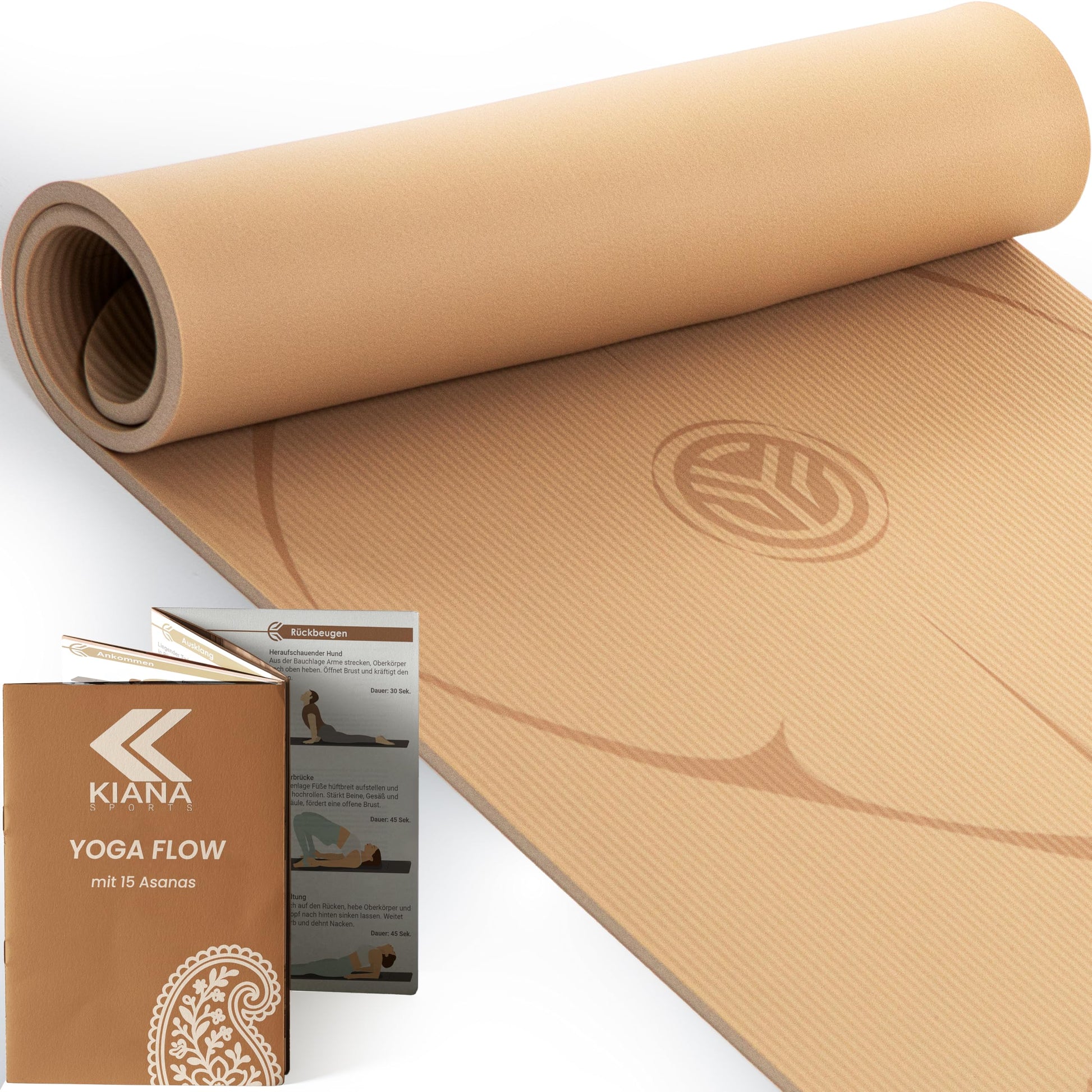 Yogamatte Kiana Sports deutsche Entwicklung Krafttraining
