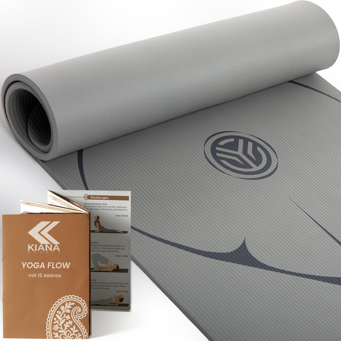 Yogamatte NBR 1,0 cm 1,5 cm Yoga Pilates
